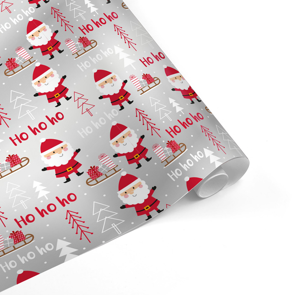 Wrapping Paper Santa Claus Factory 70x200 - Europrice