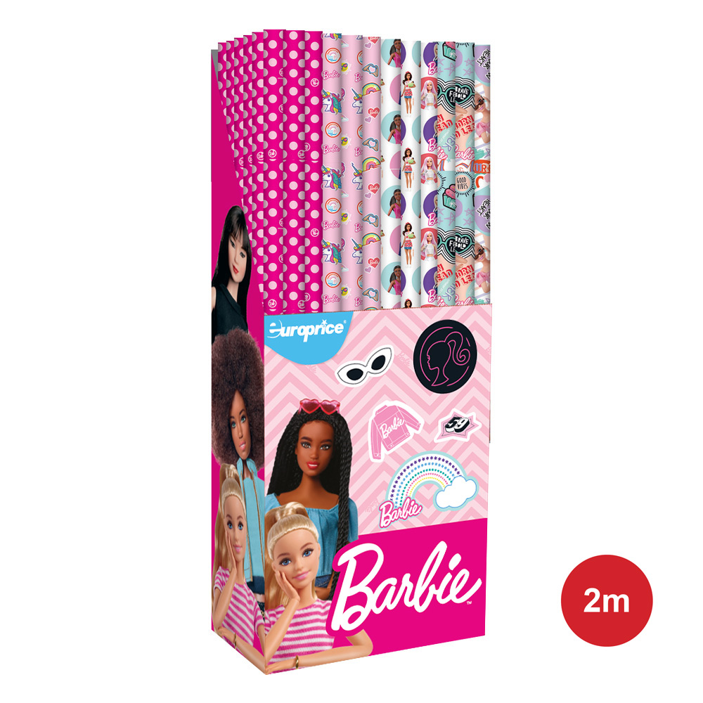 Papel Embrulho Barbie