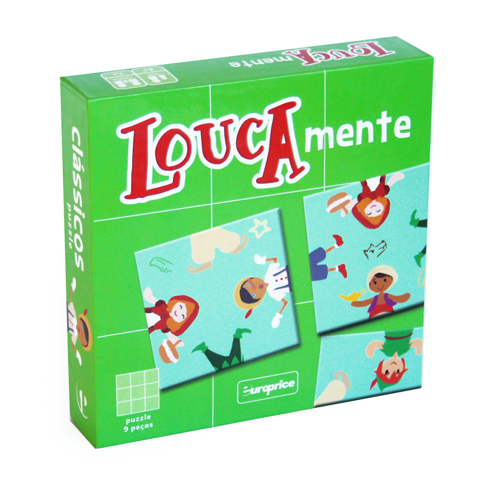 Imagem da caixa do jogo educativo LoucaMente -Clássicos.