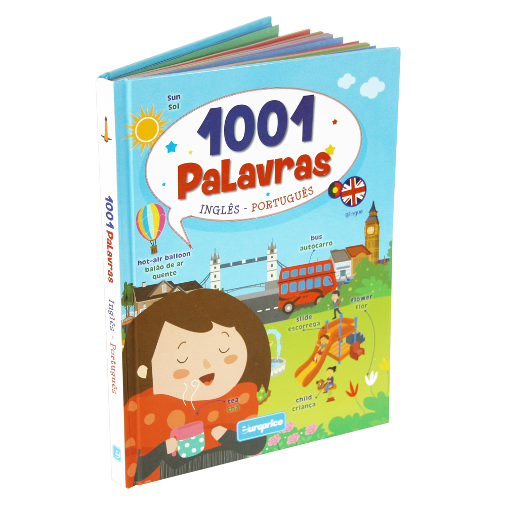 Minhas Primeiras 1001 PALAVRAS - Happy Books - Casa do Brinquedo