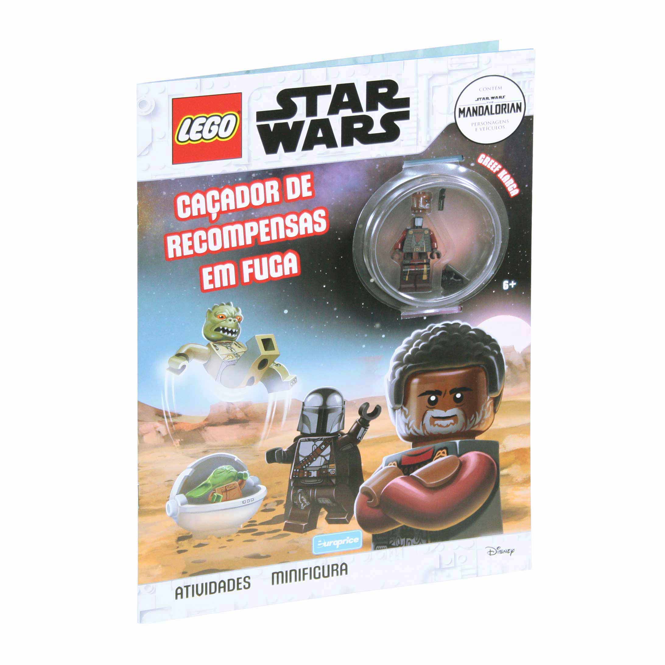 Imagem da capa do livro Lego Atividades - SW Caçador de Recompensas em Fuga