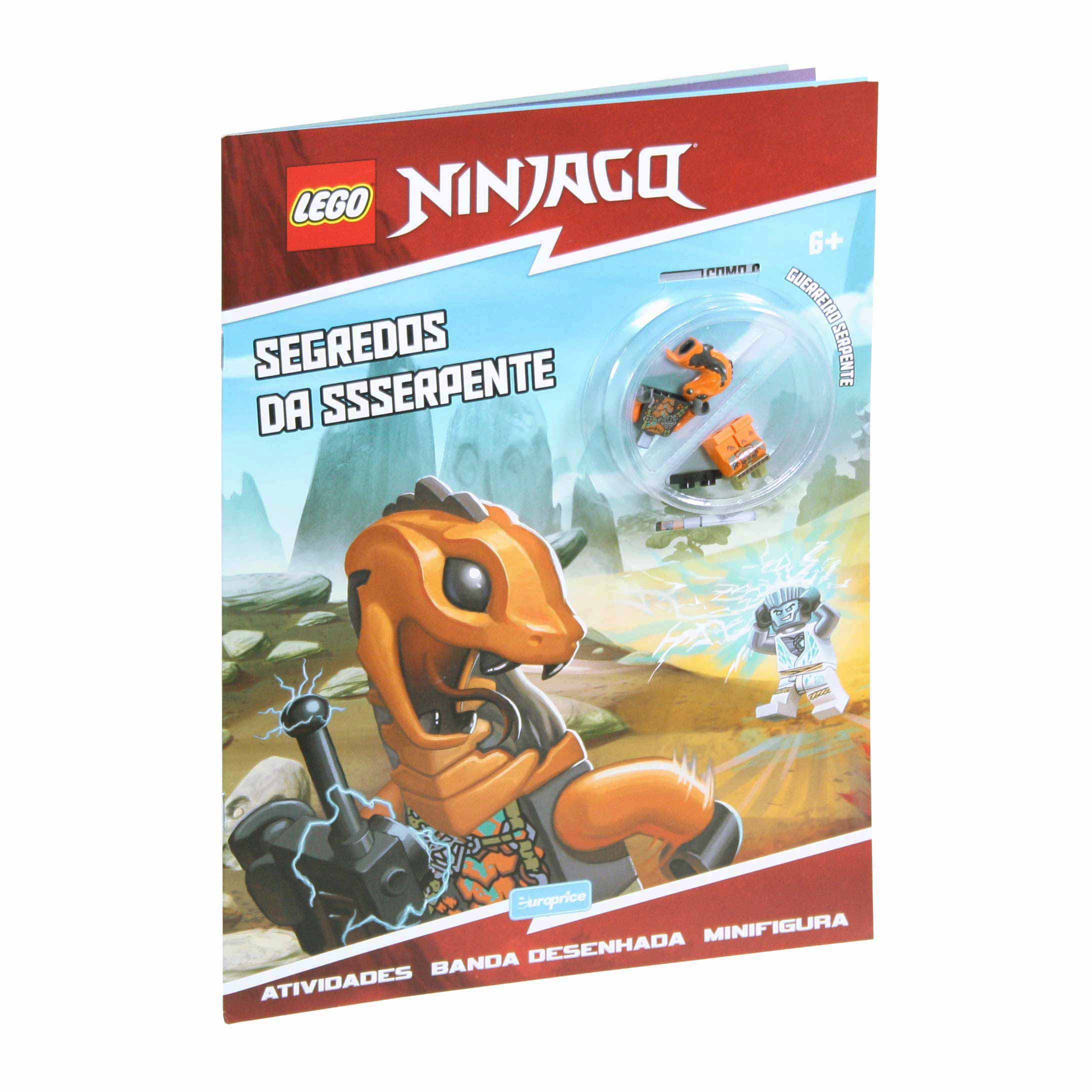 Imagem da capa do livro Lego Atividades - Ninjago Segredos da Serpente