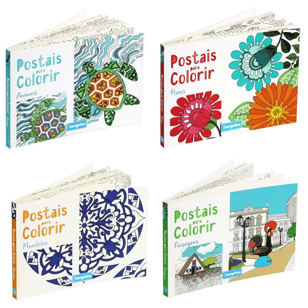 Postais para Colorir