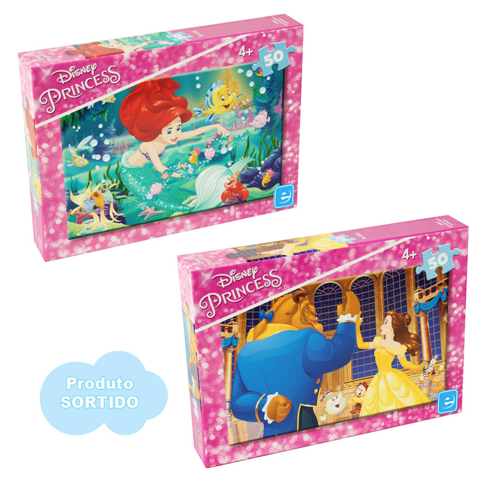 Puzzle Ariel and Beauty 50 Pc