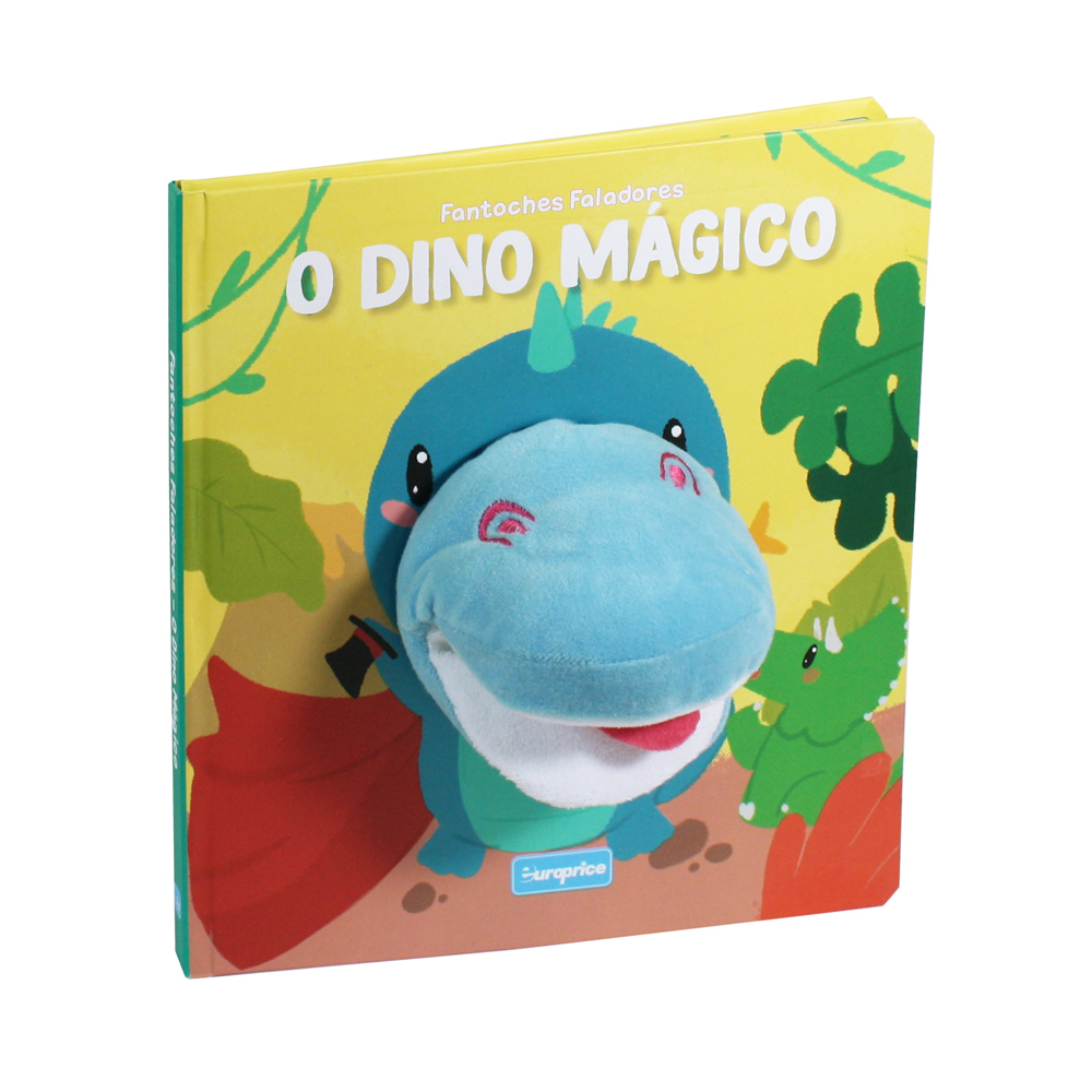 Livro Fantoches Faladores - O Dino Mágico