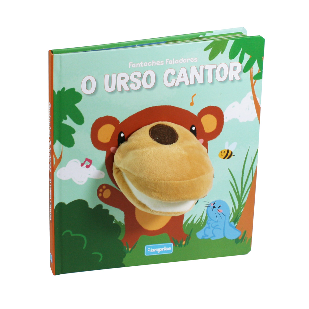 livro Fantoches Faladores - O Urso Cantor