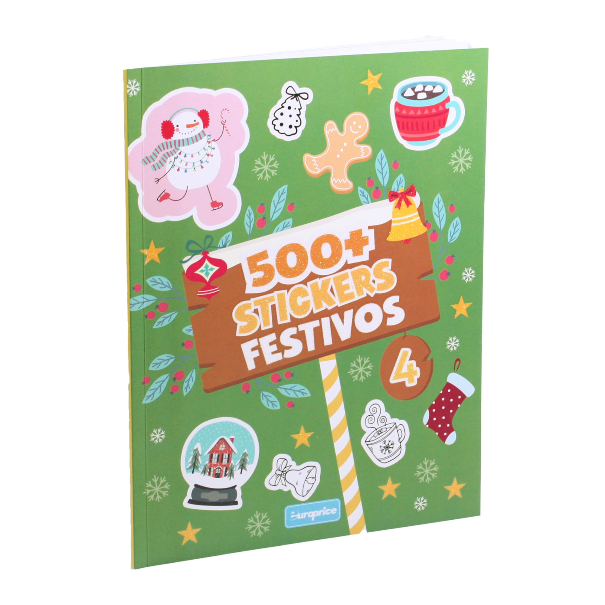 Livro 500+ Stickers Festivos - 4