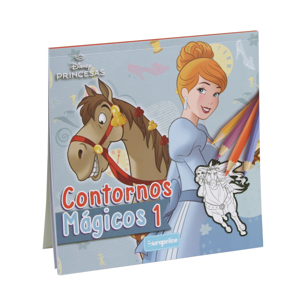 livro Disney Princesas: Contornos Mágicos - 1