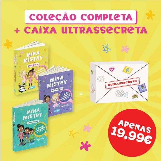 Bundle mina mistry - caixa ultrassecreta e 3 livros