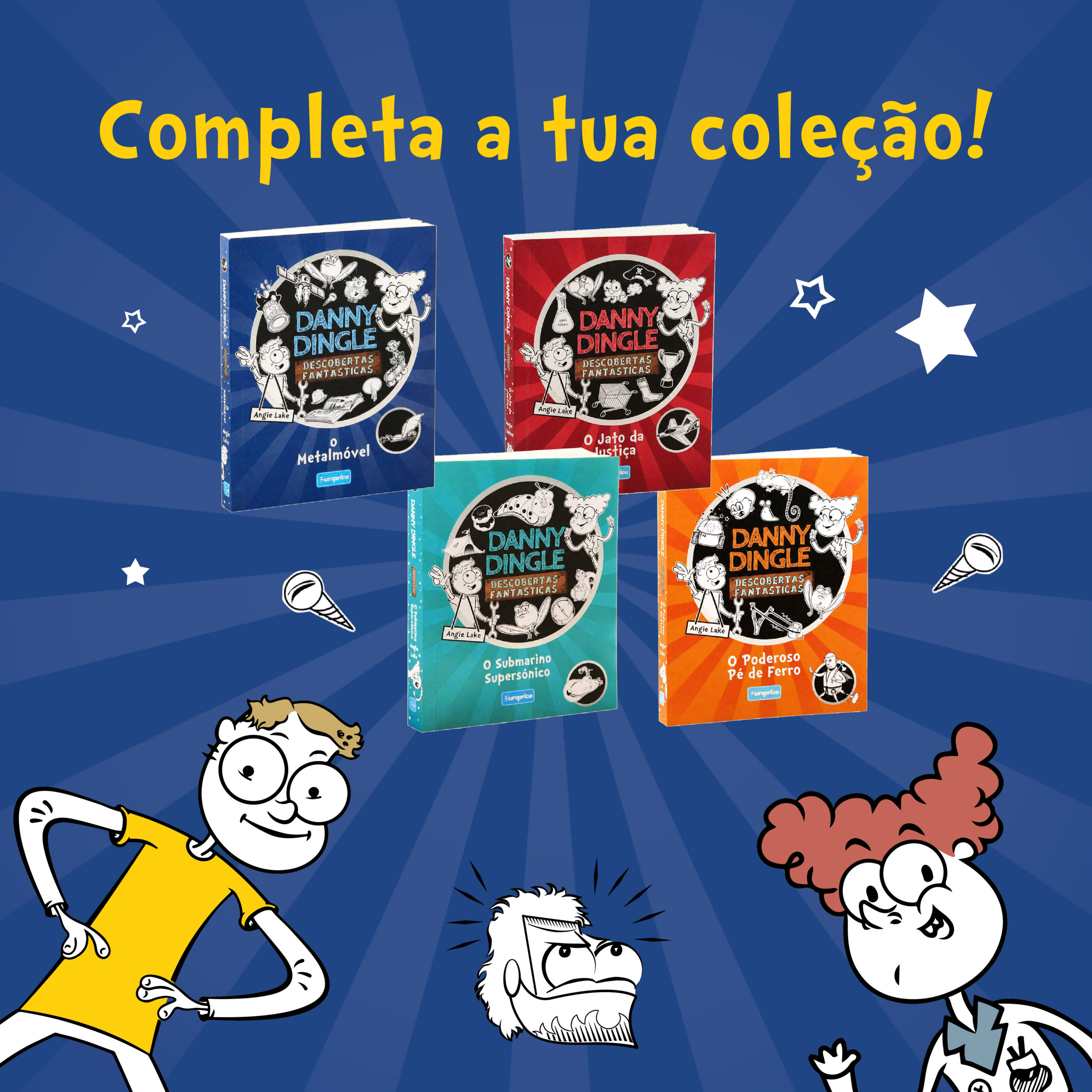 Colecao completa livros juvenis Danny Dingle
