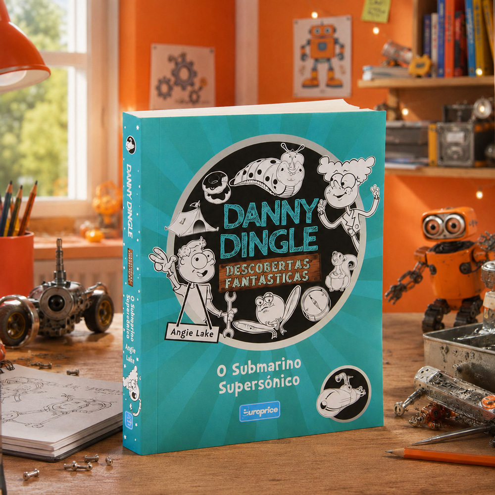 Capa do Segundo livro colecao Danny Dingle
