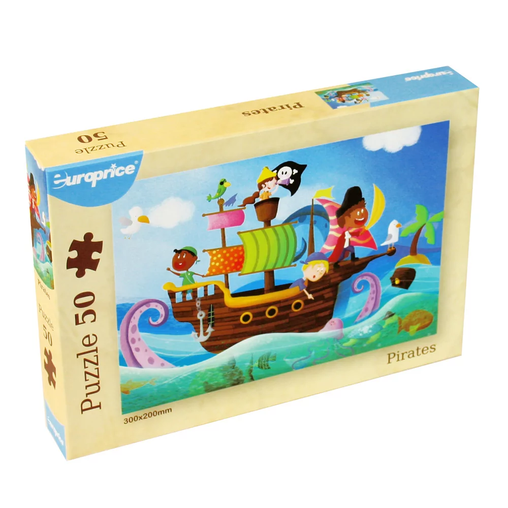 Puzzle 50 Pcs Piratas