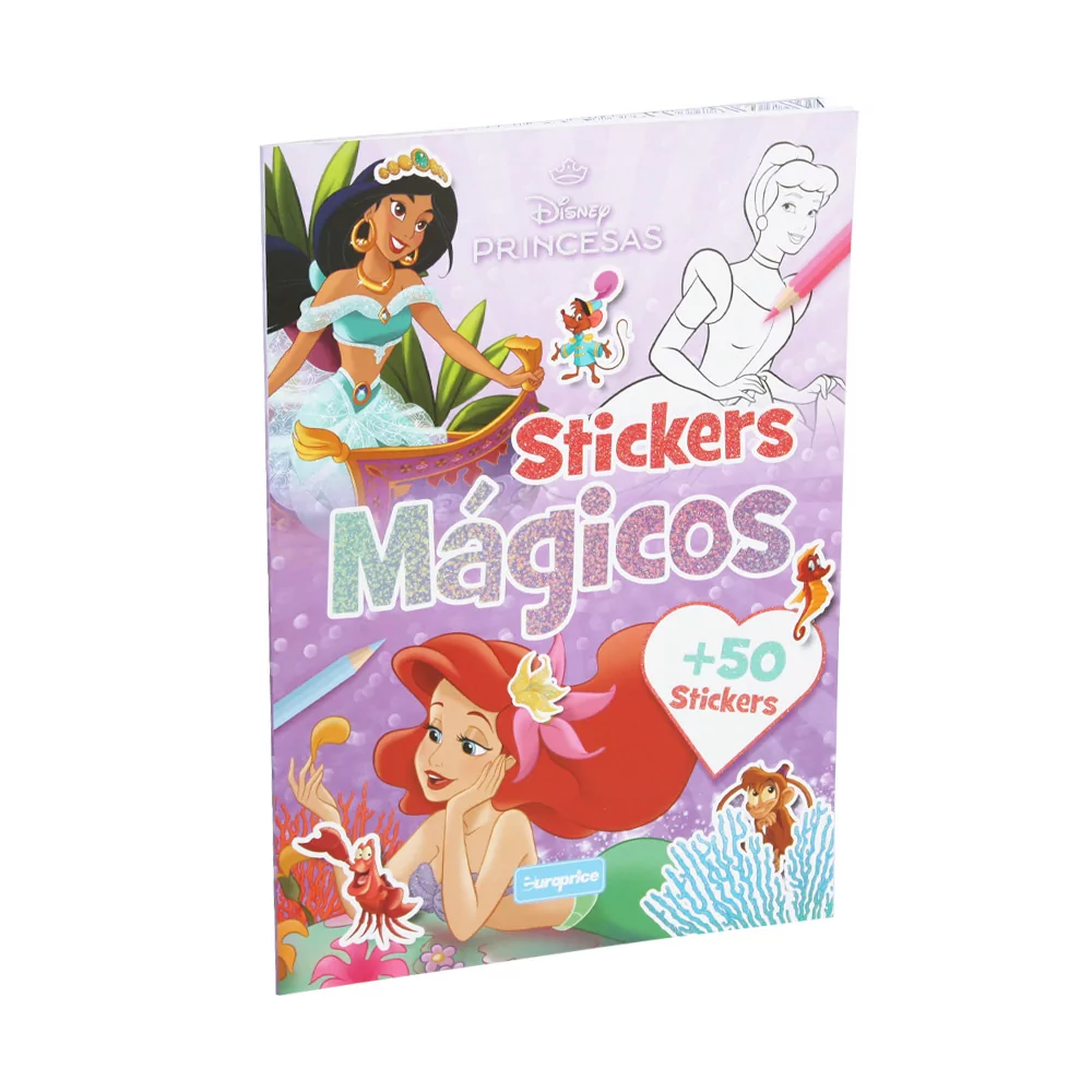 Livro Disney Princesas: Stickers Mágicos